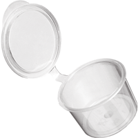 Cup | sambalpotje | met deksel | pP | 10ml | Ø 20mm | transparant | 1000 stuks