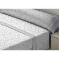 Beddengoedset D'Or TILA Grijs Bed van 120 Franela
