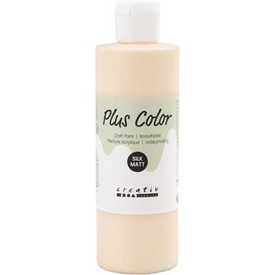 Plus Color acrylverf, licht beige, 250 ml/ 1 fles