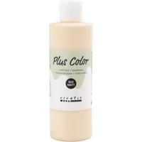 Plus Color acrylverf, licht beige, 250 ml/ 1 fles