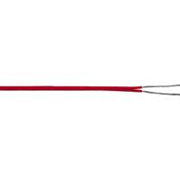 LAPP 65201/3000 Draad ÖLFLEX® 180 SiZ 2 x 0.50 mm² Rood 3000 m