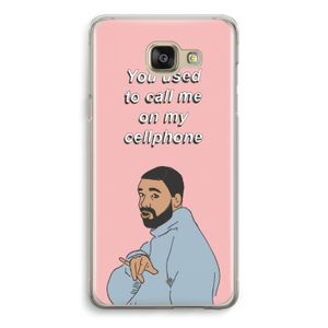 Hotline bling: Samsung Galaxy A5 (2016) Transparant Hoesje
