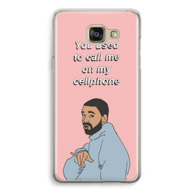 Hotline bling: Samsung Galaxy A5 (2016) Transparant Hoesje