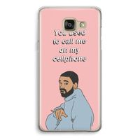 Hotline bling: Samsung Galaxy A5 (2016) Transparant Hoesje Hotline bling: Samsung Galaxy A5 (2016) Transparant Hoesje