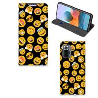 Xiaomi Redmi Note 10 Pro | Hoesje met Magneet | Emoji Xiaomi Redmi Note 10 Pro | Hoesje met Magneet | Emoji