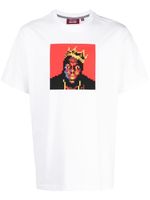 Mostly Heard Rarely Seen 8-Bit t-shirt Biggie à détail appliqué - Blanc