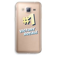 Victory Royale: Samsung Galaxy J3 (2016) Transparant Hoesje