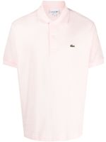 Lacoste polo à patch logo - Rose Lacoste polo à patch logo - Rose