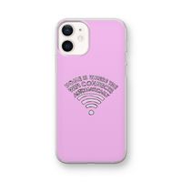 Home Is Where The Wifi Is: iPhone 12 mini Transparant Hoesje