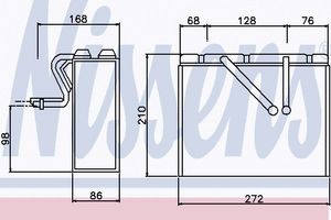 Verdamper, airconditioning 92183