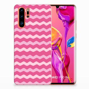 Huawei P30 Pro TPU bumper Waves Pink