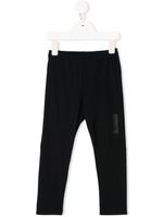 Il Gufo legging à empiècement à logo - Noir