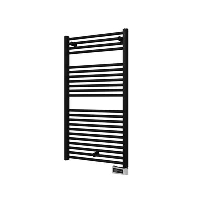 Designradiator Elektrisch BWS Palian-EL 111,1x60 cm 600 Watt Antraciet Metallic