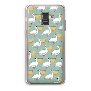 Pelican: Samsung Galaxy A8 (2018) Transparant Hoesje