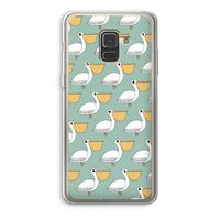 Pelican: Samsung Galaxy A8 (2018) Transparant Hoesje