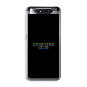Retro: Samsung Galaxy A80 Transparant Hoesje