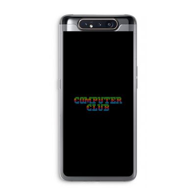 Retro: Samsung Galaxy A80 Transparant Hoesje