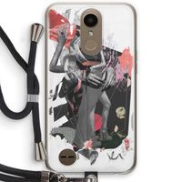 Dissimulation du réel: LG K10 (2017) Transparant Hoesje met koord