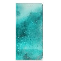 Bookcase OPPO A98 5G Painting Blue