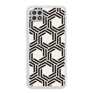 Geometrisch patroon: Samsung Galaxy A22 4G Transparant Hoesje