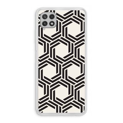 Geometrisch patroon: Samsung Galaxy A22 4G Transparant Hoesje