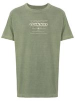 Osklen t-shirt en coton à logo imprimé - Vert