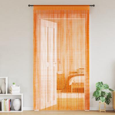 Koordgordijnen 2 st 100x250 cm oranje