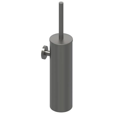 Toiletborstelgarnituur IVY Wandmodel Geborsteld Metal Black PVD IVY