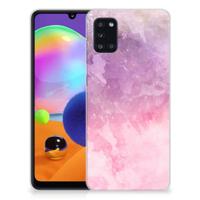 Smartphone hoesje Samsung Galaxy A31 Pink Purple Paint