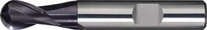 Promat Volledige radiusfrees | nominale-d. 12 mm inzetlengte 26 mm | VHM TiAlN DIN 6535 HB | snedeaantal 2 kort - 4000866976 4000866976