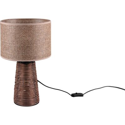 Tafellamp Straw bruin excl. lampenkap 1 x E27 4W