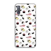 Sushi time: Samsung Galaxy A7 (2018) Transparant Hoesje