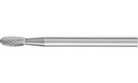 PFERD 21210053 Freesstift Druppel Lengte 37 mm Afmeting, Ø 3 mm Werklengte 7 mm Schachtdiameter 3 mm