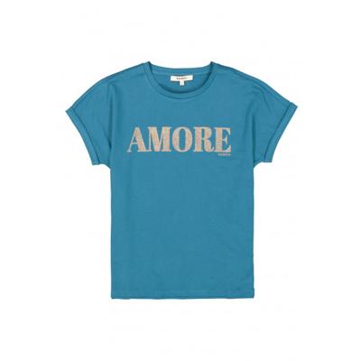 Garcia - Blauw | unisex | Top | Blauw | XXL | regular | Kamst mode