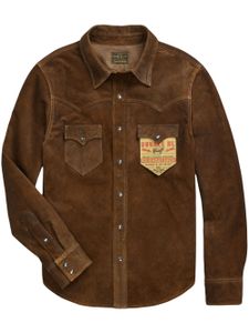 Ralph Lauren RRL surchemise en daim - Marron