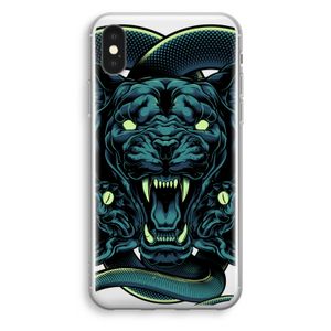 Cougar and Vipers: iPhone X Transparant Hoesje