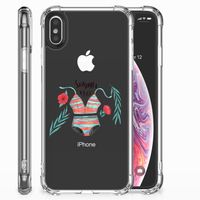 Apple iPhone X | Xs Stevig Bumper Hoesje Boho Summer