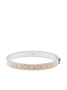 Tory Burch bracelet Miller en émail - Argent