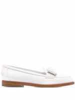 Ferragamo mocassins Viva Bow - Blanc