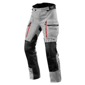 REV'IT! Sand 4 H2O Pants, Textiel motorbroek heren, Zilver Zwart