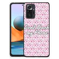 Xiaomi Redmi Note 10 Pro | Telefoon Hoesje | Flowers Pink DTMP
