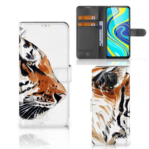 Hoesje Xiaomi Redmi Note 9 Pro | Note 9S Watercolor Tiger