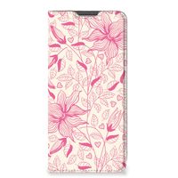 Xiaomi Redmi Note 11 Pro Smart Cover Pink Flowers