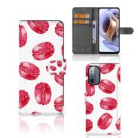 Motorola Moto G31 | G41 | Book Cover | Pink Macarons