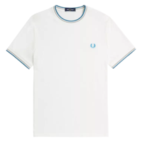 Fred Perry - Twin Tipped T-Shirt - Snow White Fred Perry - Twin Tipped T-Shirt - Snow White