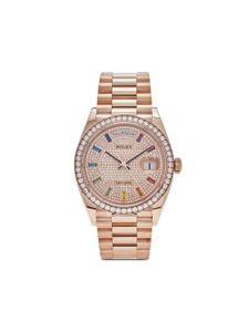 Rolex montre Day-Date 36 mm pre-owned (2021) - Rose