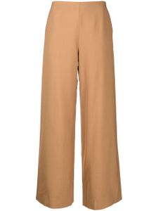 GOODIOUS pantalon à coupe ample - Marron