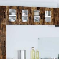 Keukenkast aan de muur 2 pcs Gerookt eiken 60 x 31 x 40 cm