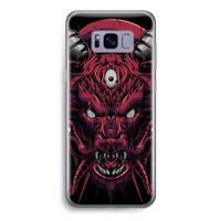 Hell Hound and Serpents: Samsung Galaxy S8 Transparant Hoesje