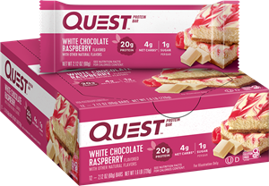 Quest Bar White Chocolate Raspberry (12 x 60 gr)